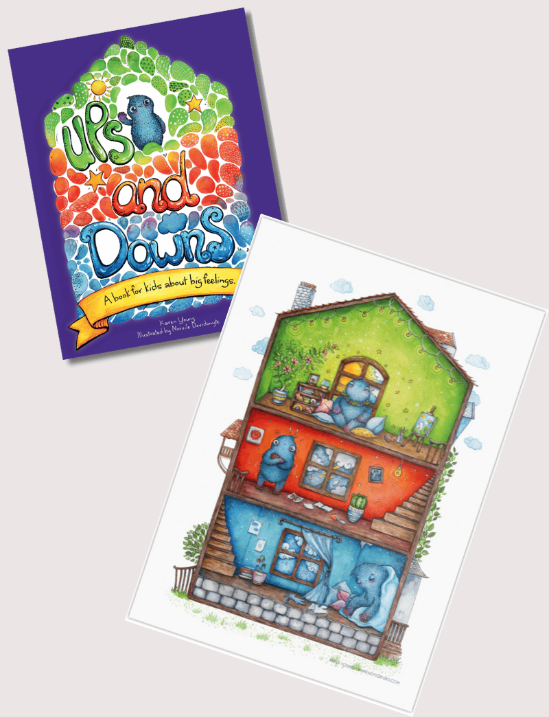 Ups and Downs Book and Poster
